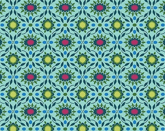 Frolic Robin's Egg by Modern Quilt Studio for Benartex  -  100% Cotton Quilt Fabric