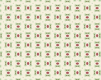 Noel by Edyta Sitar for Laundry Basket, Color - Joyful -  1/2 yd, 100% Cotton by Andover Fabrics, A-9918-L