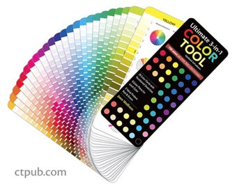 Ultimate 3-in-1 Color Tool Updated 3rd Edition by Joen Wolfrom, color wheel