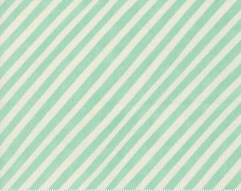 Love Letter Seafoam Stripe 37126 28 by Lizzy House for Moda Fabrics Fabric, sold by the half yard