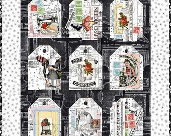 J. Wecker Frisch Scrapbook Patchwork Quilt Pattern - 45 1/2" x 54 1/2" - P120-SCRAPBOOK