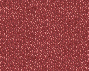 Cocoa Pink - Edyta Sitar - Laundry Basket, Color- Crimson, Pattern: Bean  , 1/2 yd, 100% Cotton Andover Fabrics, A-613-R