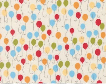 Animal Park Fun Dove 20961 11 by Stacy Iest Hsu for Moda Fabrics -sold by the half yard, A Float Novelty Balloons