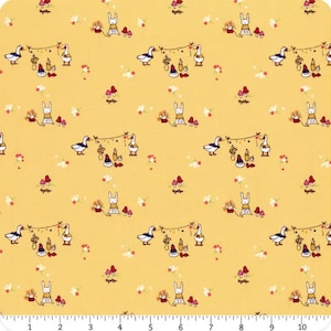 Hidden Cottage Friends Sunshine by Minki Kim for Riley Blake Designs sold by the half yard C10762 Sunshine