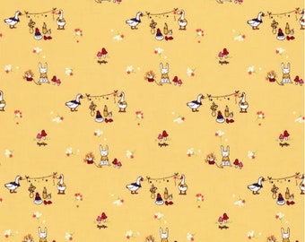 Hidden Cottage Friends Sunshine by Minki Kim for Riley Blake Designs sold by the half yard C10762 Sunshine