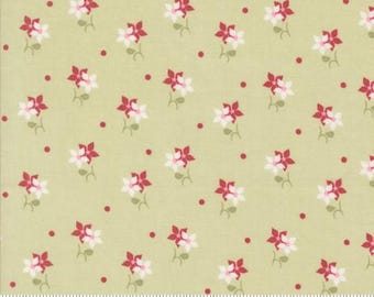 Very Sweet Christmas Snow 3063 14 by Bunny Hill Designs for Moda Fabrics -sold by the half yard