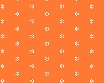 Rise And Shine - Orange RS0083 14, by designer Melody Miller and the Ruby Star Society - sold by the half yard
