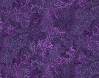 Embellishment Purple, Tonal Purple, Accent Fabric, Wilmington Prints Essentials by Wilmington Fabrics -sold by half yard 001013051000 664