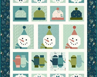 Sandy Gervais All Things Winter Quilt Pattern, Finished quilt size is 62" x 81 3/4", P157-ALLTHINGSWINTER