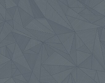 Lead Gray Pattern : Terri, by Giucy Giuce from the Wallflower Collection, for Andover Fabrics, Inc sold by Half Yard A-8962-C