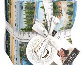 ON LAKE TIME, a 27 piece fat quarter bundle by Deb Strain for Moda, 56120ab