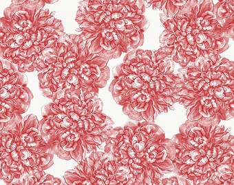 Classic Caskata Main Red- Half Yard 100% quilters cotton - Riley Blake Designs, C10380-Red, sold by 1/2 yard