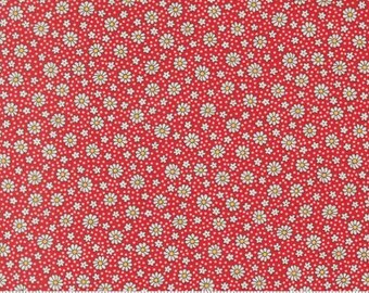 30s Playtime 2025 Scarlet 23379 14 by Linzee McCray for Moda Fabrics Fabric, sold by the half yard