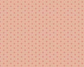 Primrose- Edyta Sitar - Laundry Basket, Color- Petal, Pattern: Starflower, 1/2 yd, 100% Cotton Andover Fabrics, A-528-E