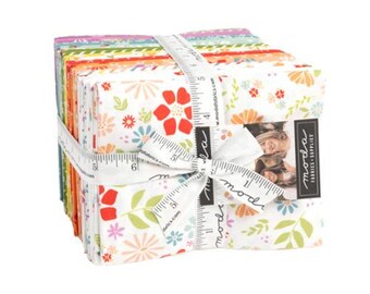 Laguna Sunrise by Sherri & Chelsi for Moda, 36 Fat Quarter Bundle for Moda Fabrics, 37680AB