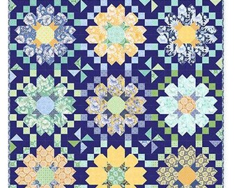 Kismet Quilt Pattern by Kate Spain-  61" x 61" KS 2302