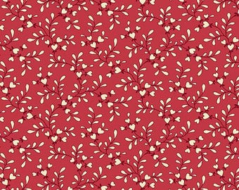 Red Heart Tree from the Be Mine Collection for Andover Fabrics, A-399-R, sold by the half yard
