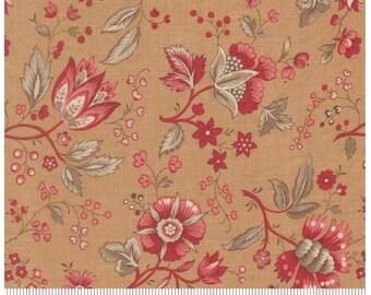 Joie De Vivre Rural Jardin Tea 13982 14 by French General for Moda Fabrics -sold by the half yard