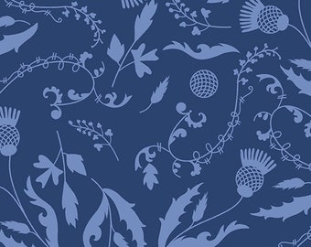 Blue Andover Collective Botany Pattern, 1/2 yd, a great blender fabric from Andover Fabrics - 9444-B