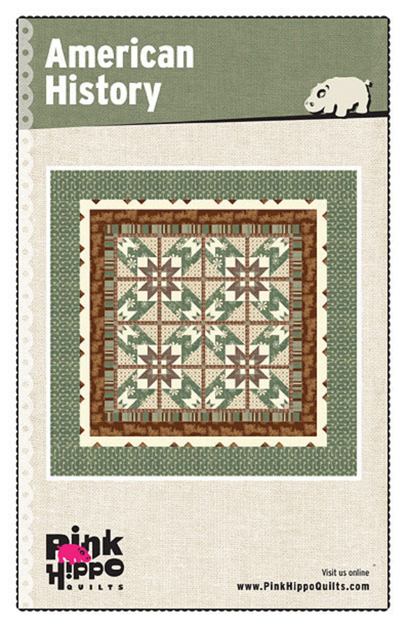 American History Quilt Pattern by Pink Hippo Quilts Etsy