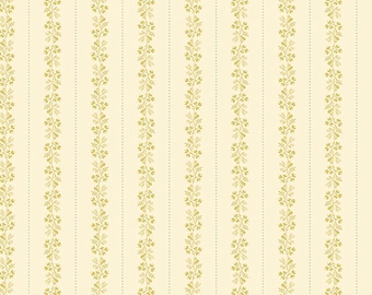 Lady Tulip by Edyta Sitar for Laundry Basket, Color - Chiffon, Pattern - Marie, 1/2 yd, 100% Cotton by Andover Fabrics, A-192-Y