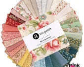 The Seamstress by Edyta Sitar for Laundry Basket, 42 piece 5 quot Charm Pack - Andover Fabrics. 100 Cotton SKU 1S-SEAMSTRESS-X