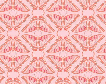 Tonal Blush Pattern: Swallowtail by Flora and Fauna Collection by Patty Sloniger for Andover Fabrics, A-9997-EO, sold by the half yard