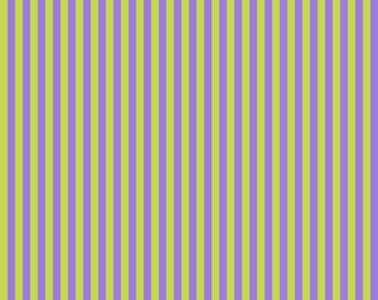 Orchid Tent Stripes by Tula Pink True Colors All Stars | Freespirit Fabrics PWTP069.Orchi | Cotton Fabric | Apparel, Quilting