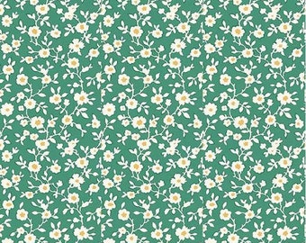 Liberty Fabrics The Collector's Home, Daisy Trail in A, Riley Blake Designs, 100% Quilting Cotton Fabric Sold by Half Yard, 01666814a