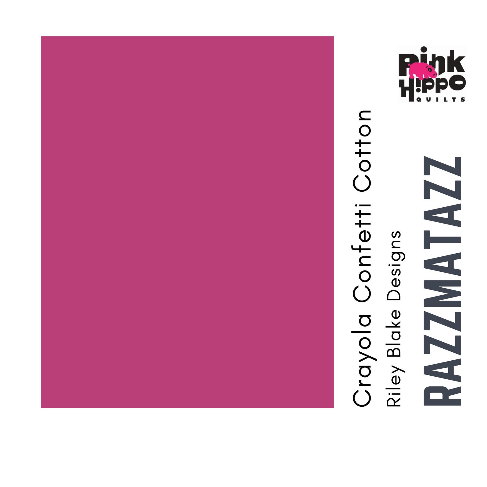 Crayola Razzmatazz Pink Cotton Solid Razzmatazz Pink Premium Etsy