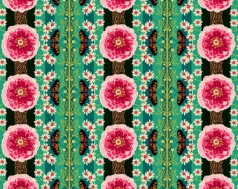 Natural Order - Pine from Vivacious by Anna Maria for Free Spirit Fabrics, 100% cotton lawn fabric, CLAH003.PINE sold by the half yard