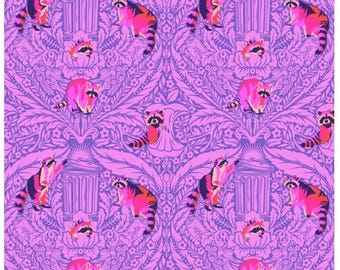 Tula Pink - FreeSpirit Fabrics - Tiny Beasts - One Mans Trash - Glimmer - PWTP181.GLIMMER sold by half yard