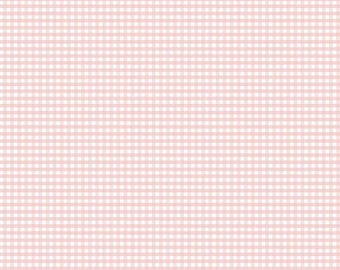 1/8" Gingham Baby Pink, a basics fabric from Riley Blake Designs,  sold by the Half Yard, C440-75 BABYPINK