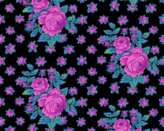 Kaffe Fassett Collective Feb 2026 Rosie - Cool, Kaffe Fassett, Free Spirit Fabrics, sold by half yard, PWGP212.COOL