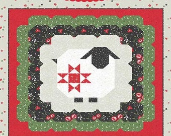 Wooly Wall Hanging CQ 205 by Coriander Quilts, Size: 40" x 40"