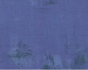 Grunge Basics Periwinkle 30150 293 by BasicGrey for Moda Fabrics sold by Half Yard, color Periwinkle purple