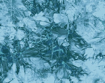 Crystal Teal 13548-84 for the Shibori collection, By Benartex - Sold by the 1/2 Yard