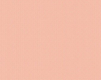 Midsummer Meadow Woven Salmon by Katherine Lenius for Riley Blake Designs - C9815-Salmon  1/2 Yd cuts, 100% cotton