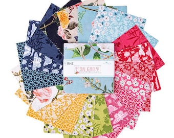 Floral Gardens 5" Stacker Charm Pack for Riley Blake Designs 42 5-inch Squares Charm Pack Riley Blake 5-14360-42