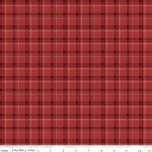 Woodsman Plaid Red by Lori Whitlock for Riley Blake Designs - C13766-RED