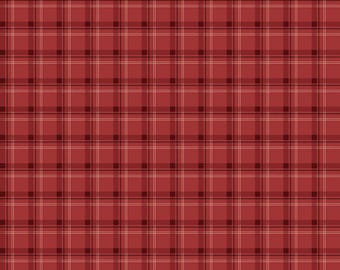 Woodsman Plaid Red by Lori Whitlock for Riley Blake Designs - C13766-RED