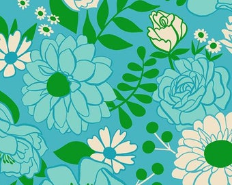 Rise And Shine - Succulent RS0077 13, by designer Melody Miller and the Ruby Star Society - sold by the half yard
