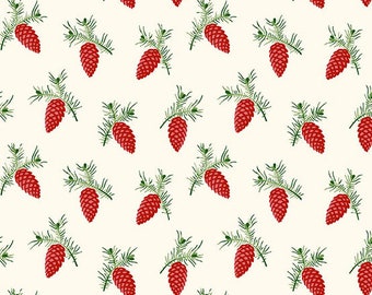 Noel Sweet Pine Merry - Edyta Sitar - PER QUARTER METRE Noel Sweet Pine Merry - Edyta Sitar - PER QUARTER METRE