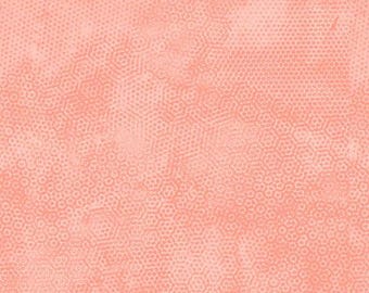 Soft Peach Dimples - Limited Edition, by Gail Kessler,  sold by the 1/2 yd by Andover Fabrics A-1867-O17