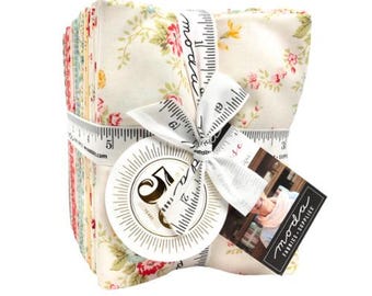 Lyda Rose AB 30 skus 3070AB for Moda Fabrics by Bunny Hill Designs, 30 fabrics incl Fat Quarter 18" x 21"