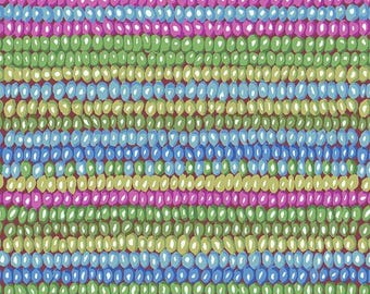 Bead Stripe - Moss, Vintage by Kaffe Fassett for the Kaffe Fassett Collective from Freespirit, PWGP050.MOSS, sold by the half yard