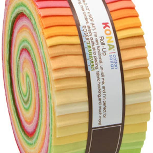 Sunrise Kona Jelly Roll by Robert Kaufman - 43 pcs