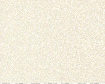 Lyda Rose Porcelain White 3076 31 by Bunny Hill Designs for Moda Fabrics - sold by the half yard