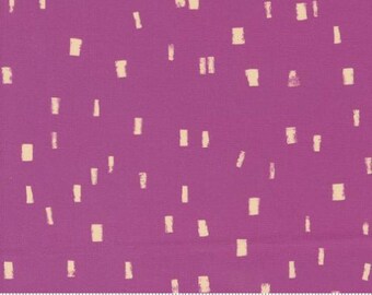 Maeve Ink Dash Cyclamen 11939 19 by Crystal Manning, Moda Fabrics -sold by the half yard, Blenders Geometric Dot