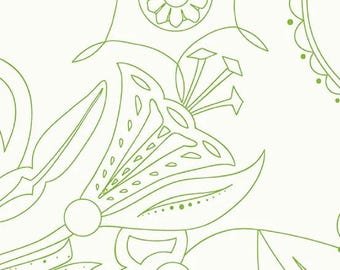 Sun Print Luminance - Carved Jungle A-8069-L - by Alison Glass for Andover Fabrics, 100% Quilting Cotton, sold by the  1/2 yd